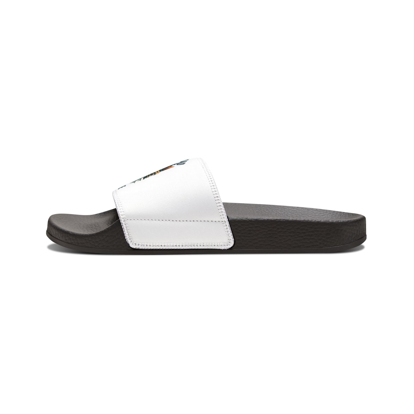 Men's Custom Graphic Slide Sandals — Removable-Strap Personalized Design