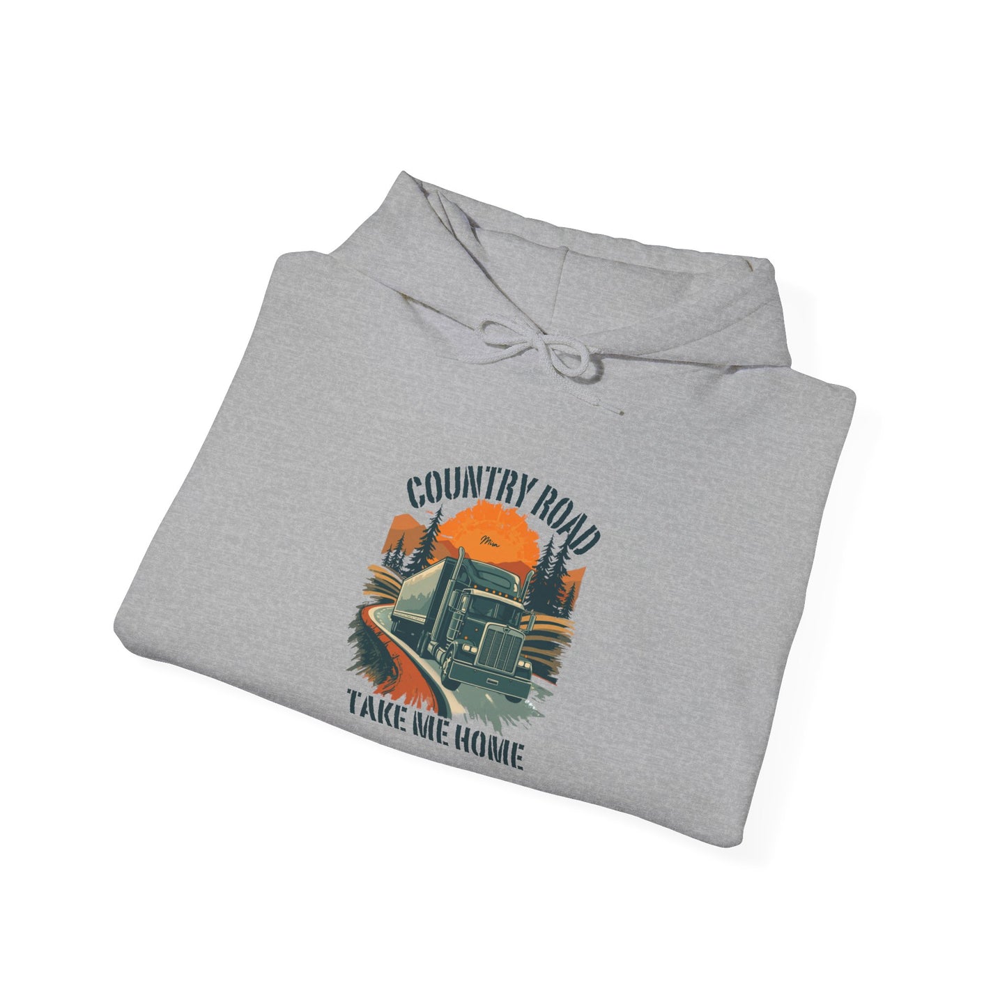 Country Road Hoodie - 'Take Me Home' Vintage Truck Graphic