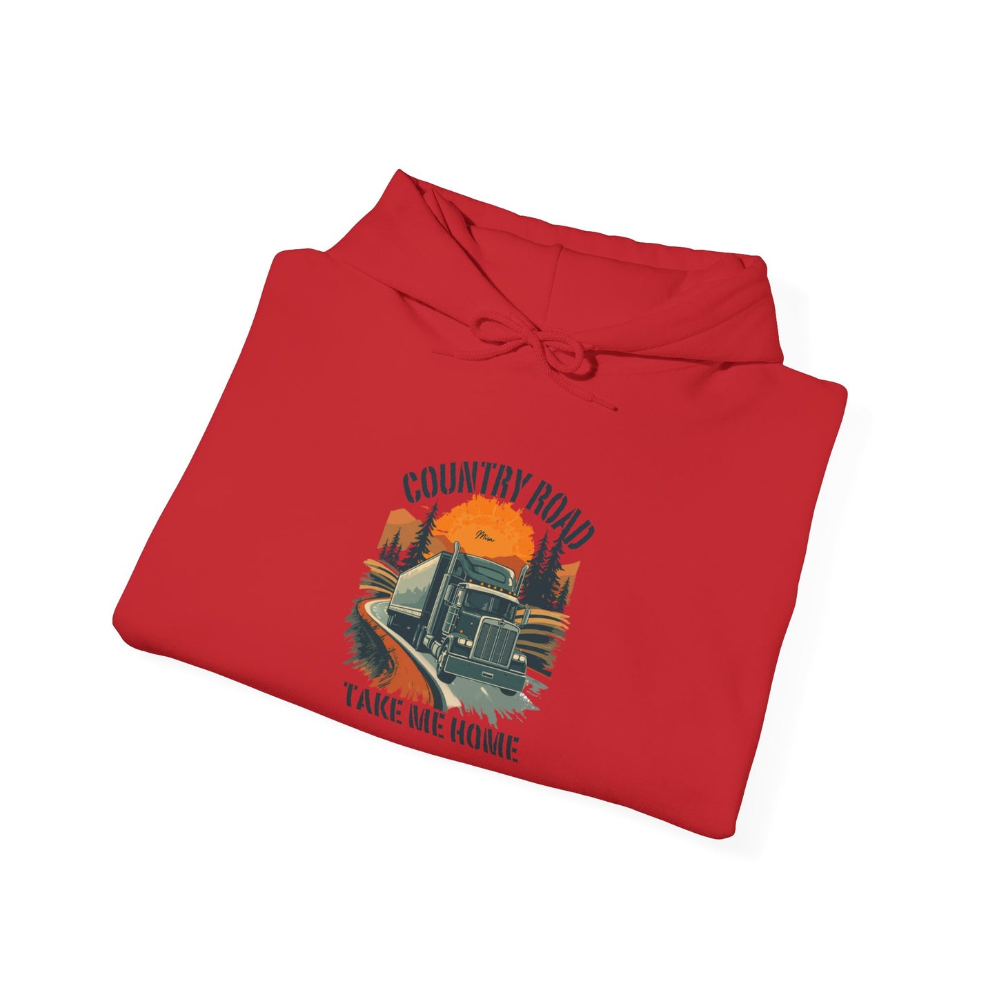 Country Road Hoodie - 'Take Me Home' Vintage Truck Graphic