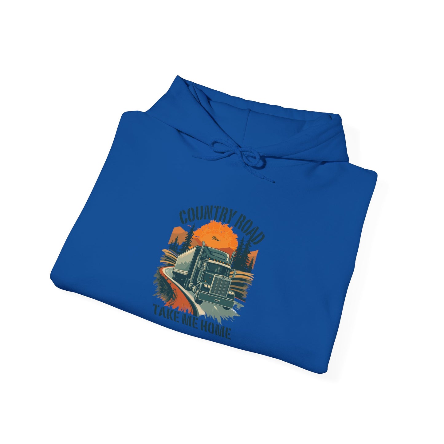 Country Road Hoodie - 'Take Me Home' Vintage Truck Graphic