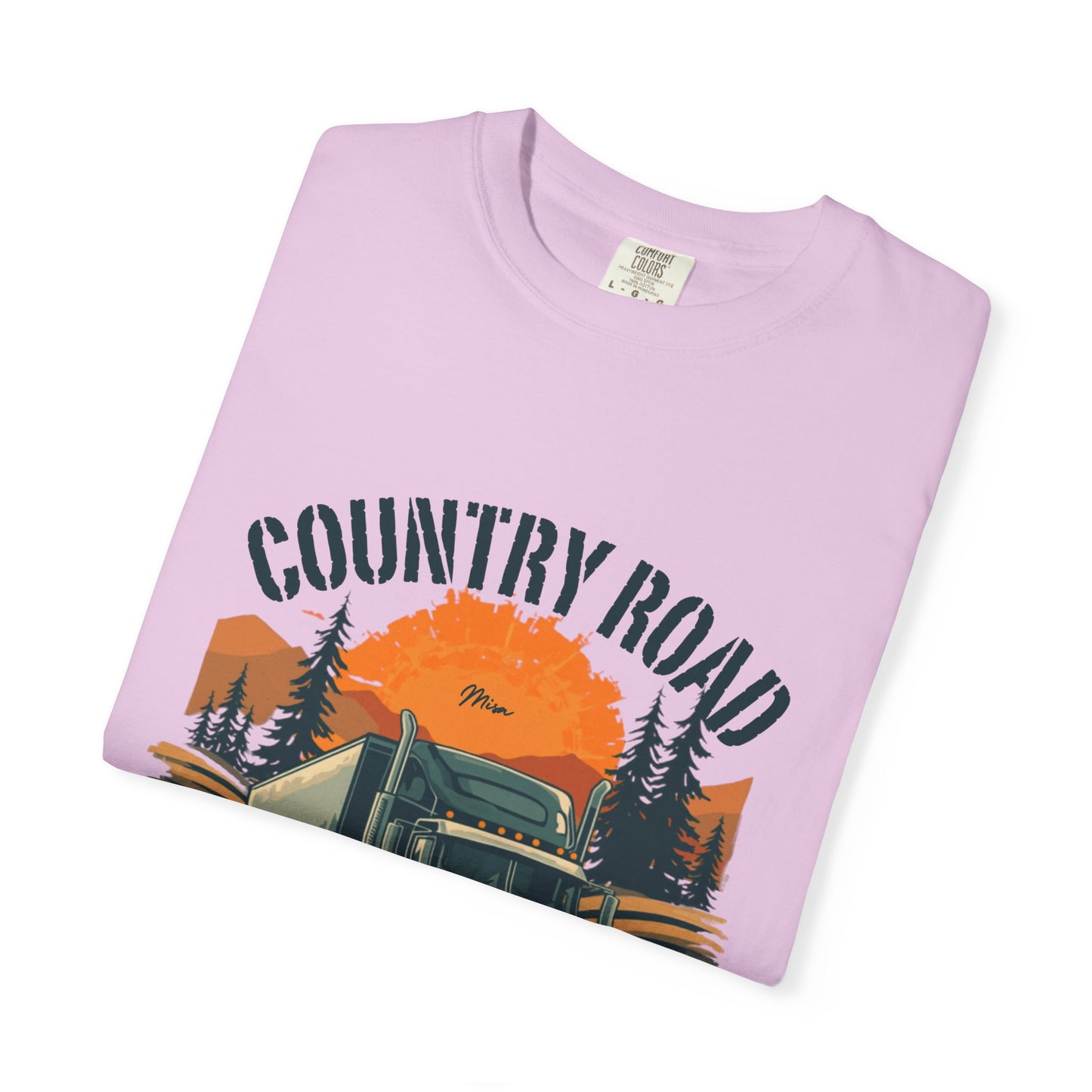 Country Road Truck Tee — "Take Me Home" Vintage Semi-Truck T-Shirt