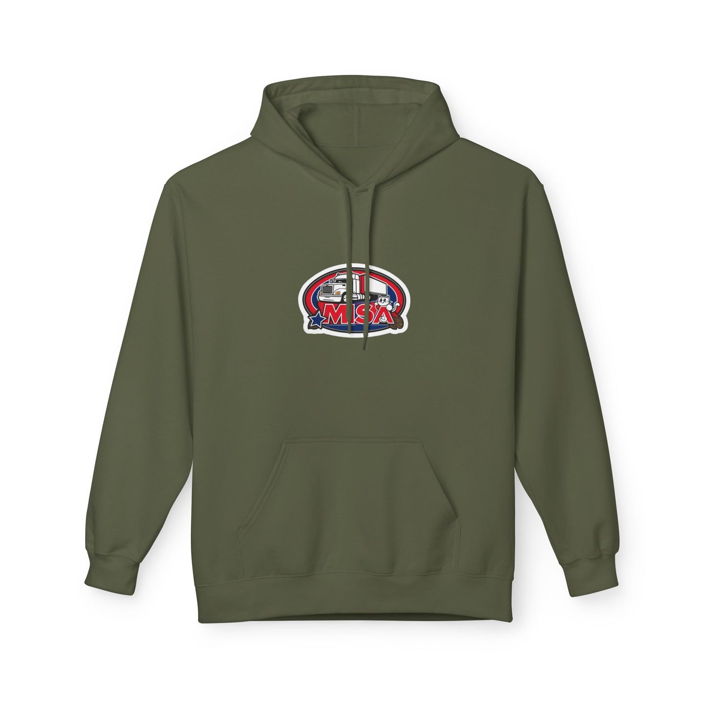 Country Road Truck Hoodie — "Country Road Take Me Home" Retro Semi Truck Pullover