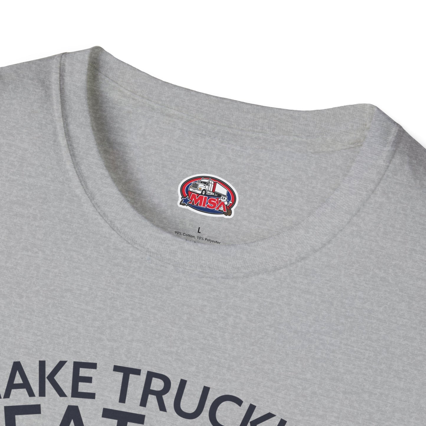 Make Trucking Great Again T-Shirt — Semi Truck Graphic Tee for Truck Drivers & Fans