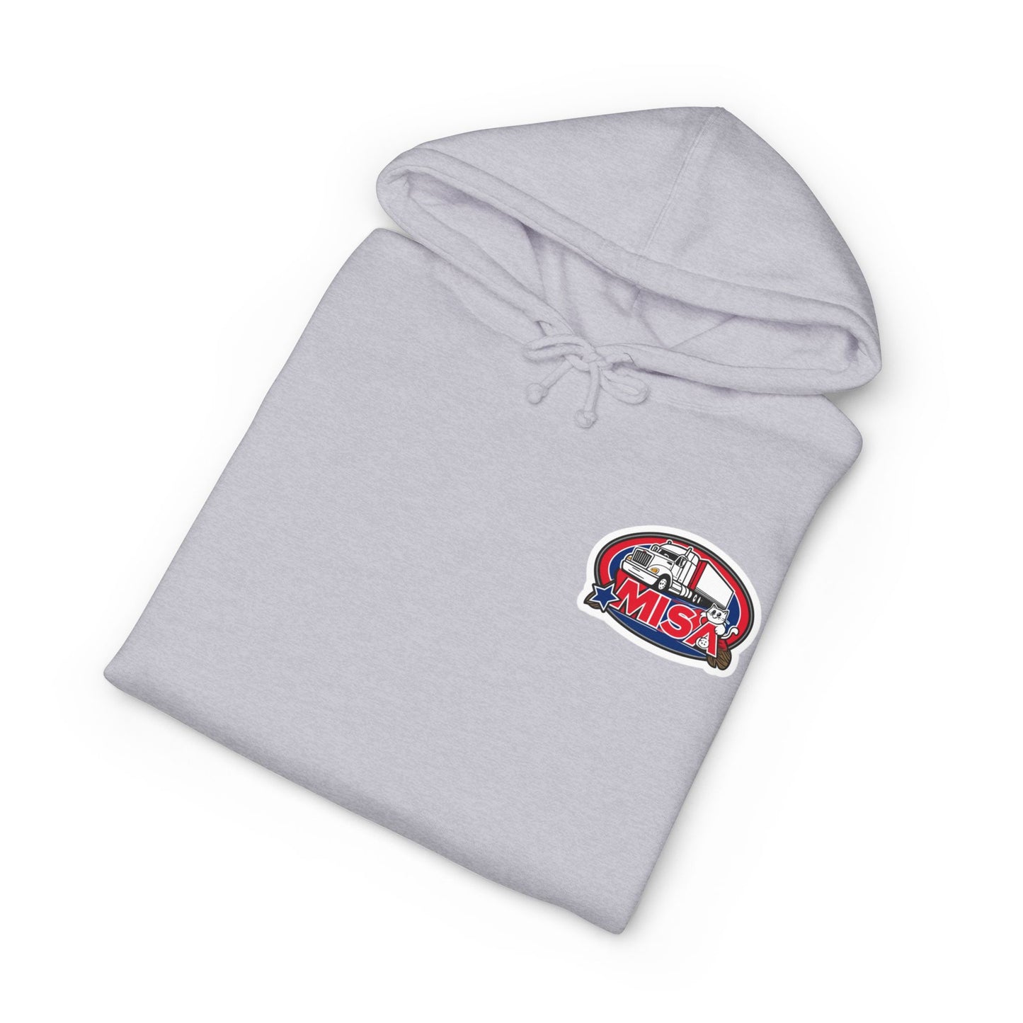 Hoodie — "Country Road Take Me Home" Trucking Graphic Hooded Sweatshirt