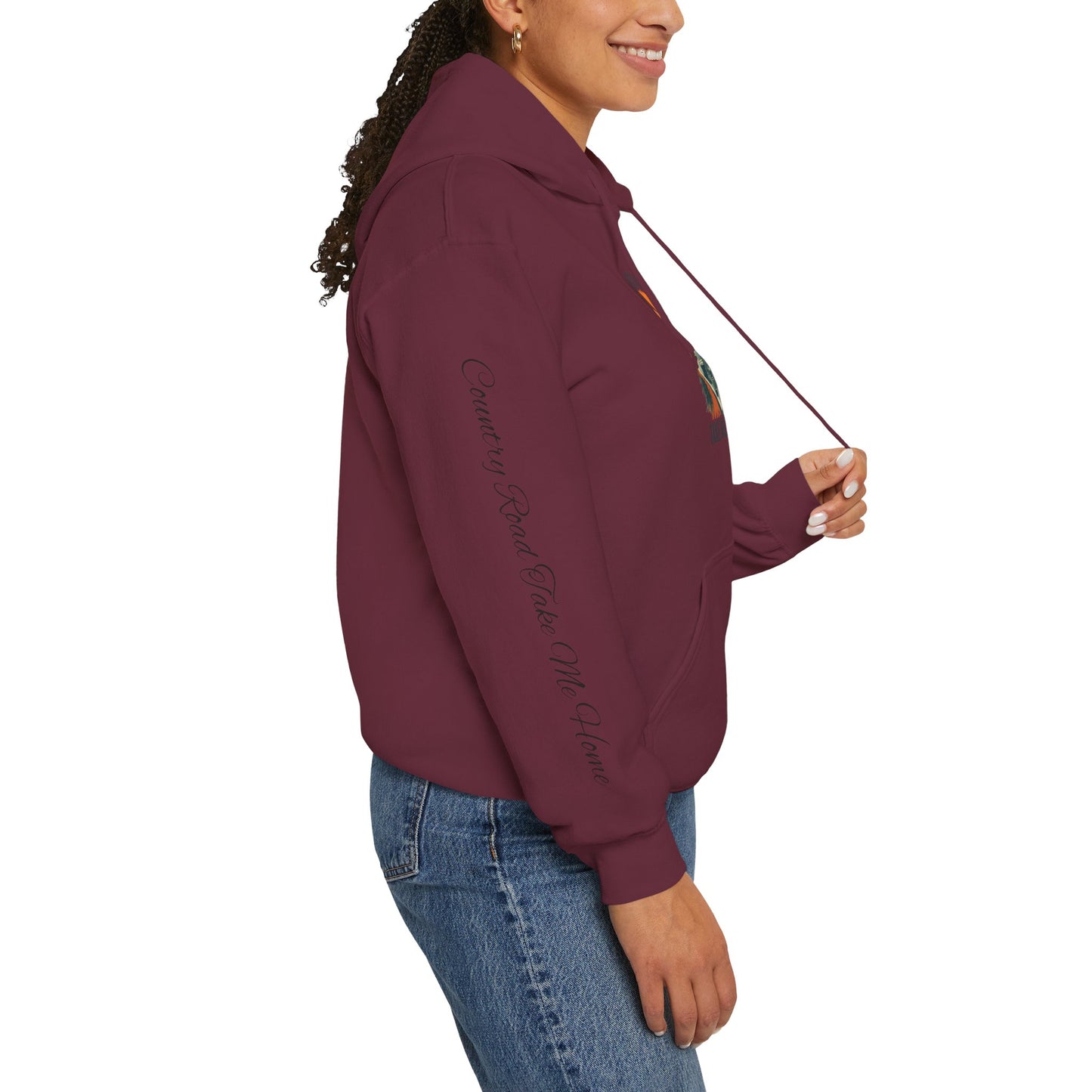 Country Road Hoodie - 'Take Me Home' Vintage Truck Graphic