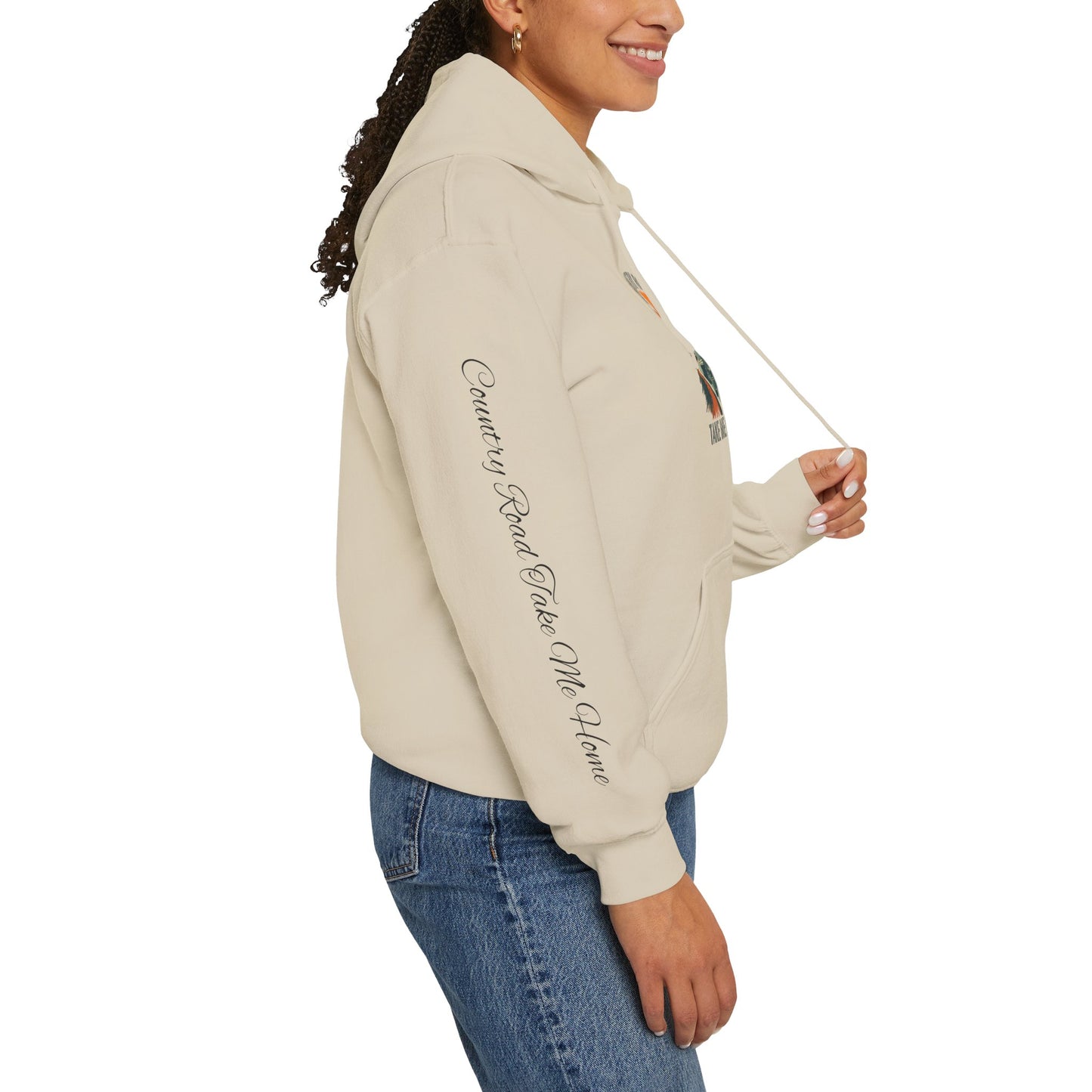 Country Road Hoodie - 'Take Me Home' Vintage Truck Graphic