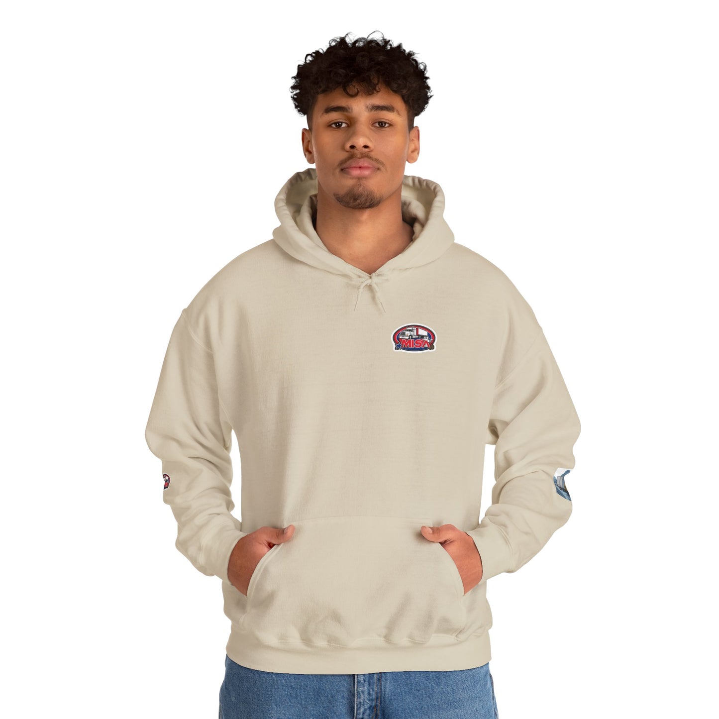 Funny Unisex Heavy Blend™ Hooded Sweatshirt - "You Can't Park Here" Design