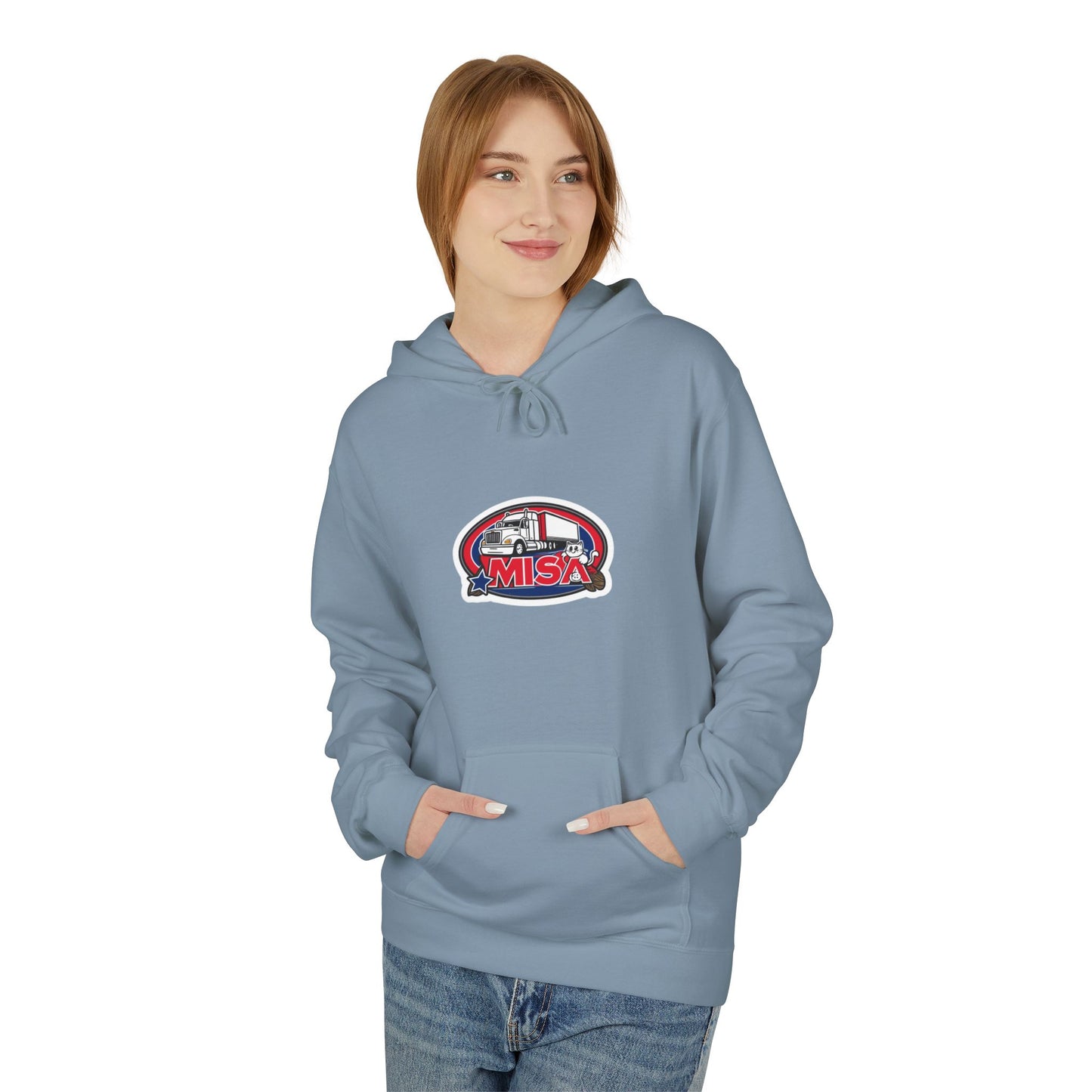 Country Road Truck Hoodie — "Country Road Take Me Home" Retro Semi Truck Pullover