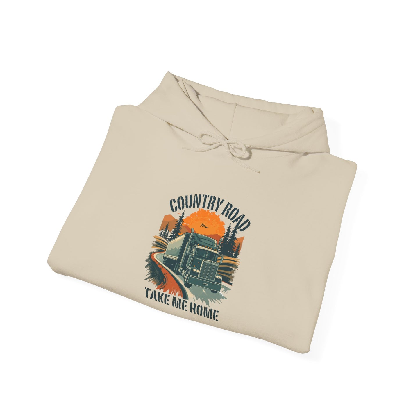 Country Road Hoodie - 'Take Me Home' Vintage Truck Graphic