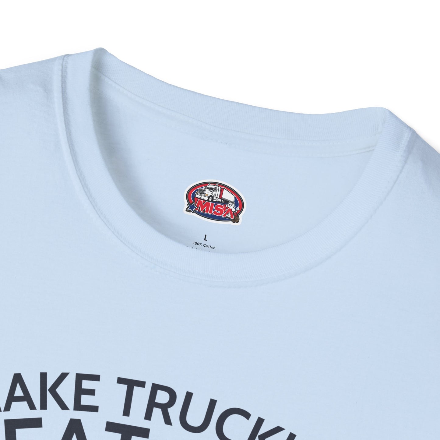 Make Trucking Great Again T-Shirt — Semi Truck Graphic Tee for Truck Drivers & Fans