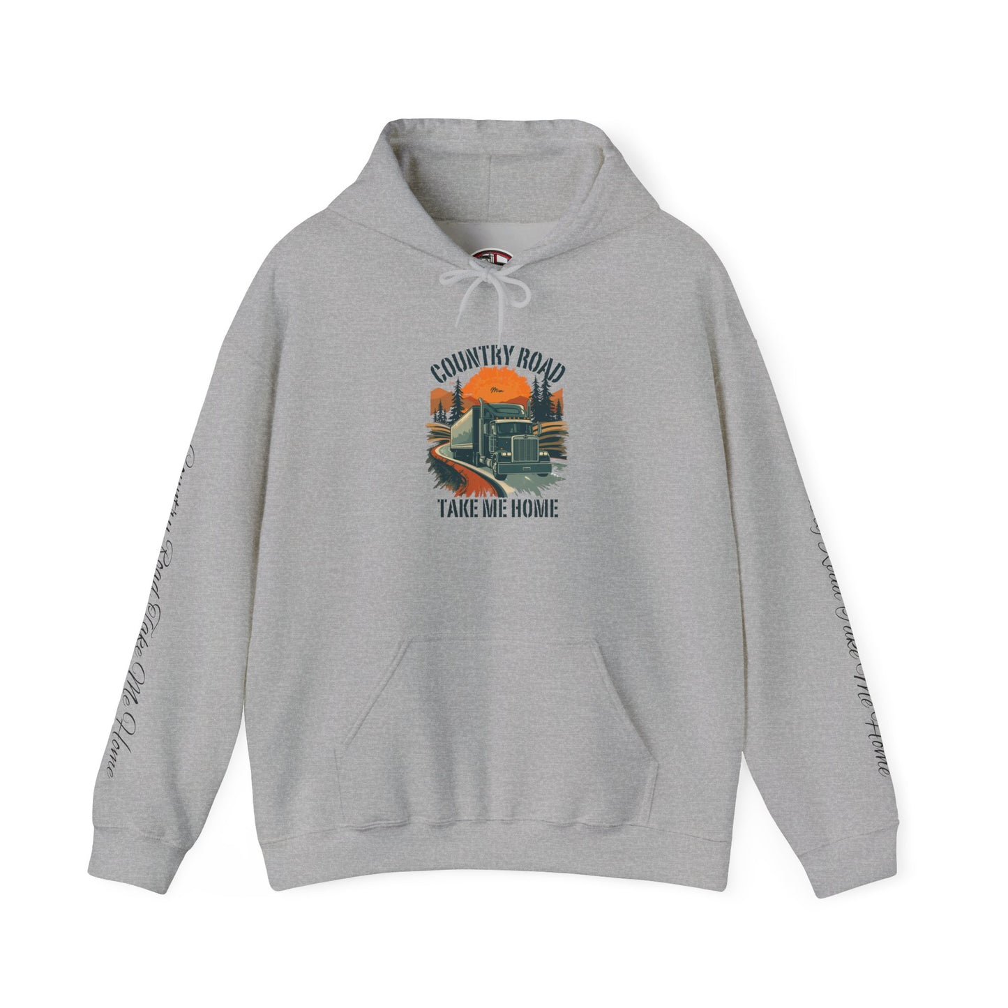 Country Road Hoodie - 'Take Me Home' Vintage Truck Graphic