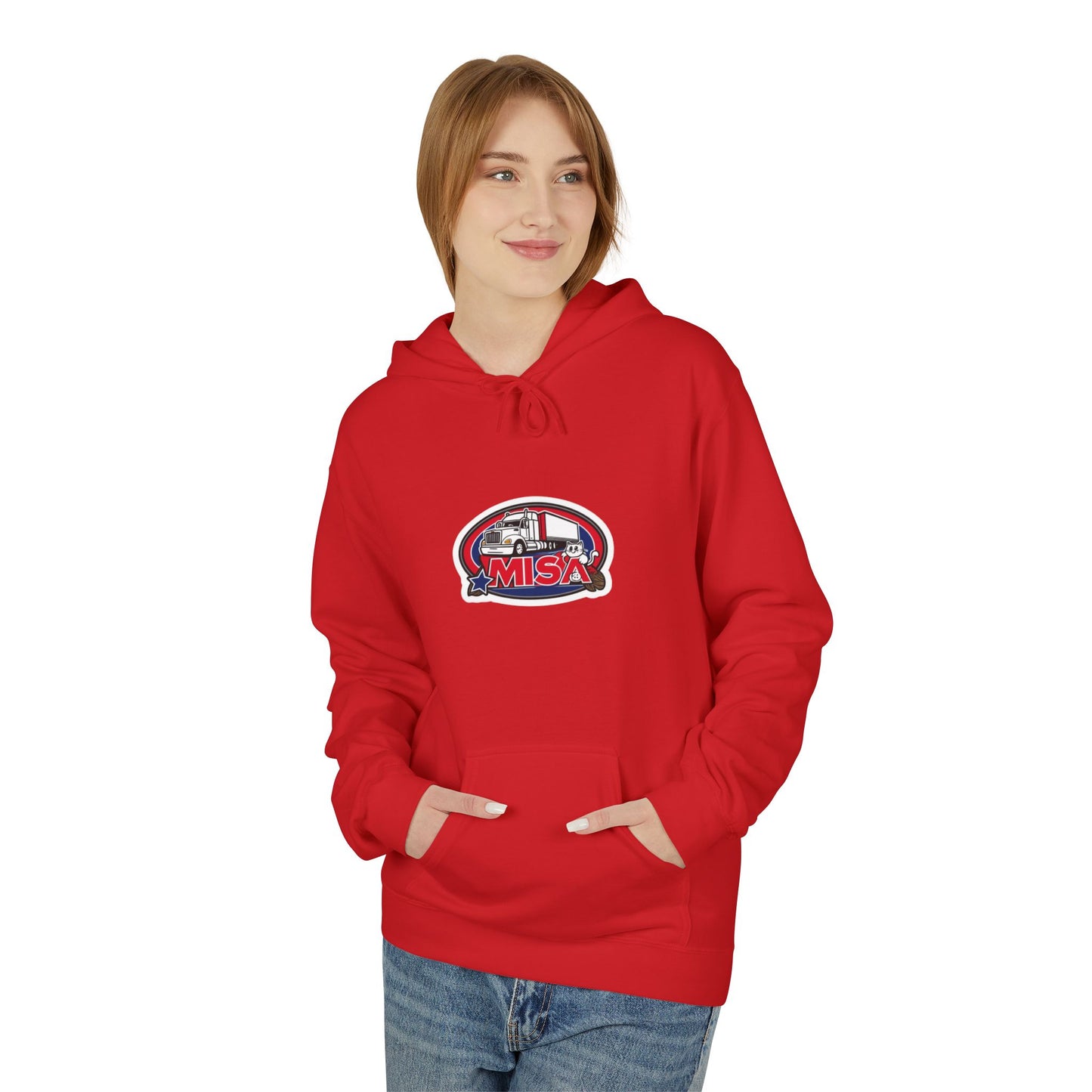 Country Road Truck Hoodie — "Country Road Take Me Home" Retro Semi Truck Pullover