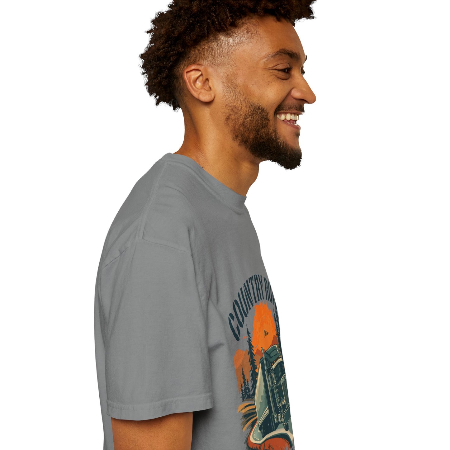 Country Road Truck Tee — "Take Me Home" Vintage Semi-Truck T-Shirt