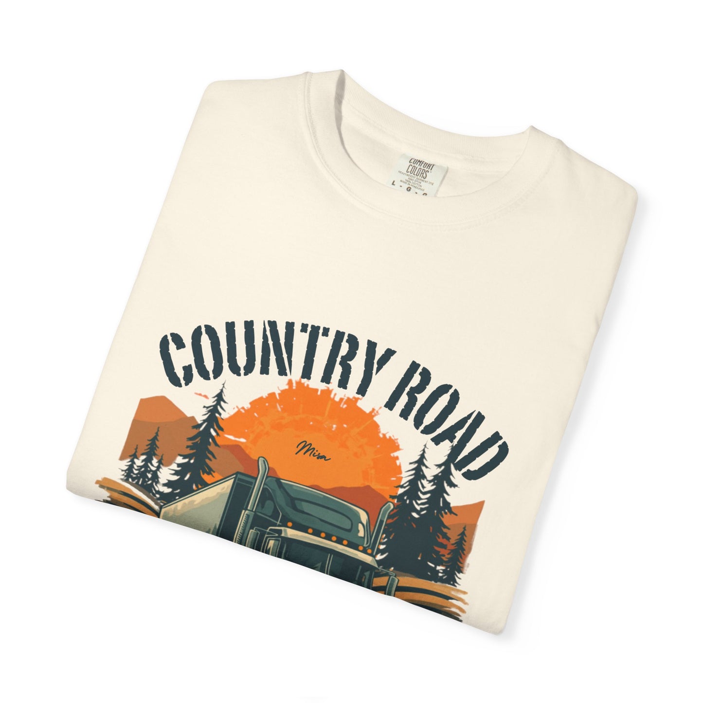 Country Road Truck Tee — "Take Me Home" Vintage Semi-Truck T-Shirt