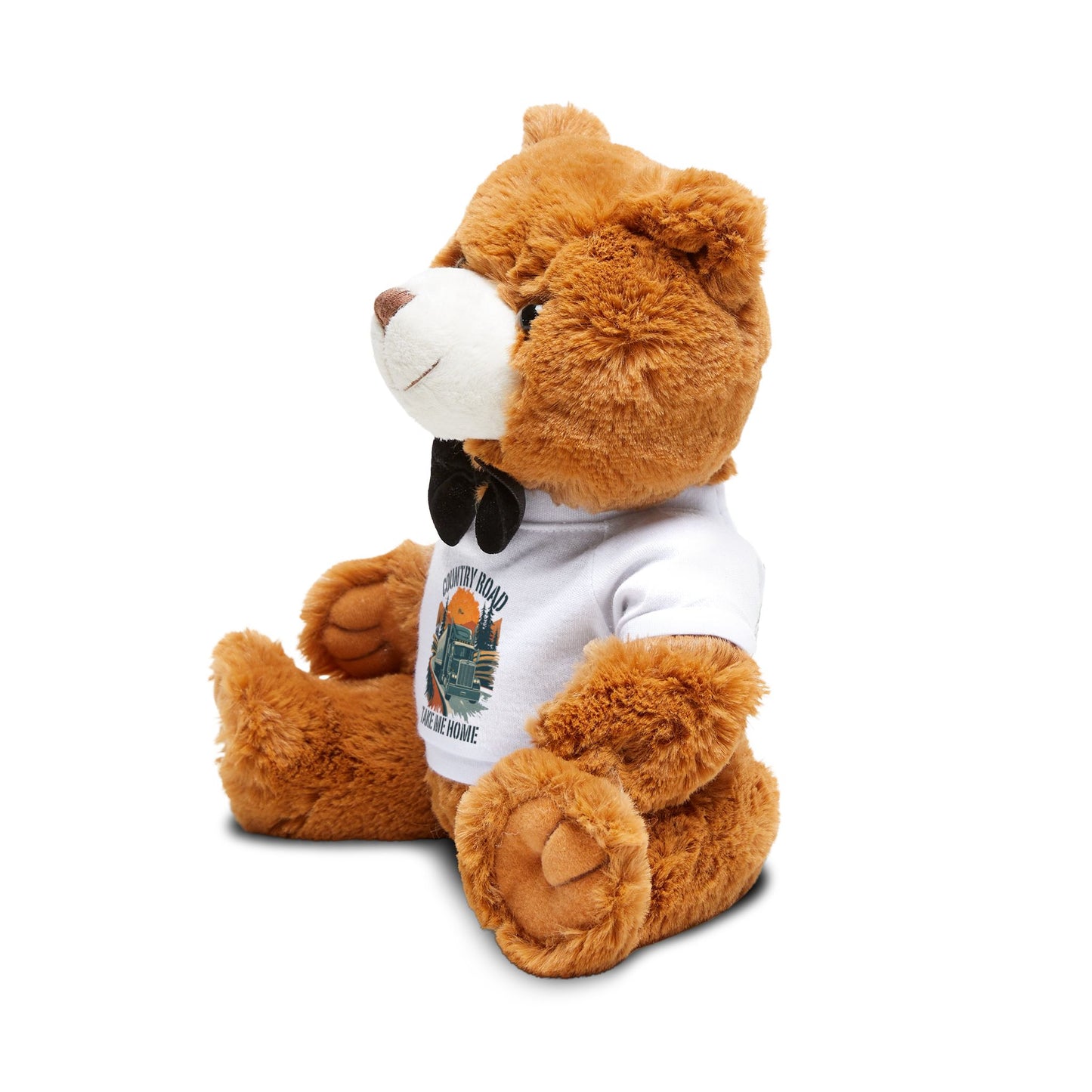 Country Road Teddy Bear Plush with 'Country Road Take Me Home' T‑Shirt