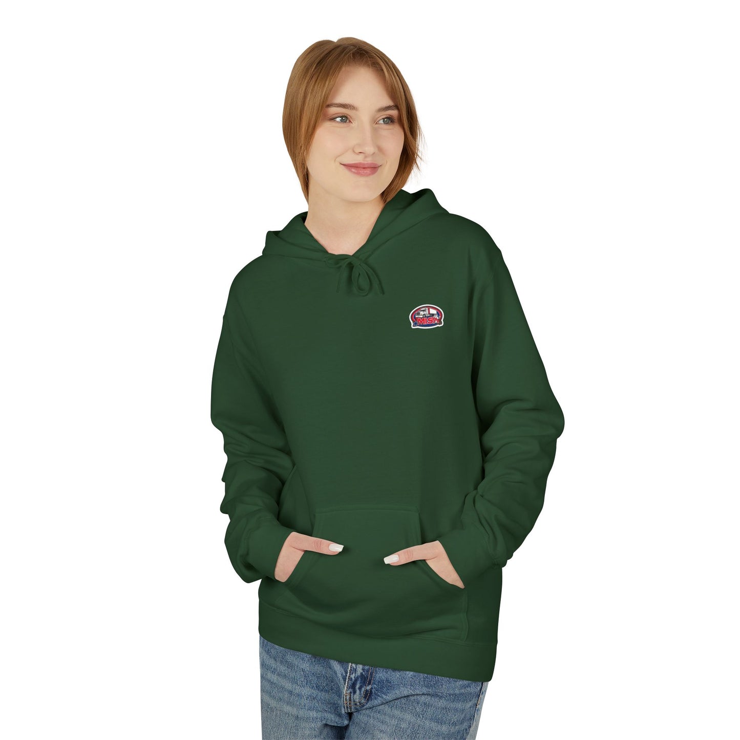 Hoodie — "Country Road Take Me Home" Trucking Graphic Hoodie