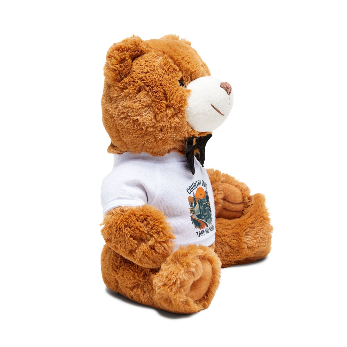 Country Road Teddy Bear Plush with 'Country Road Take Me Home' T‑Shirt