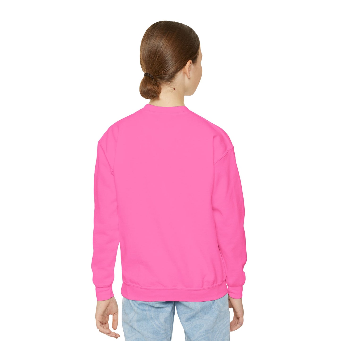 Youth Crewneck Sweatshirt — Retro 'Country Road Take Me Home' Truck Graphic