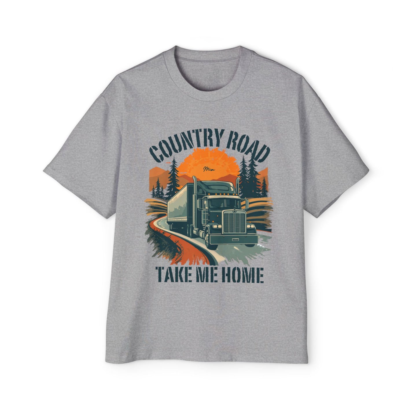 Country Road Truck Tee — "Take Me Home" Retro Trucker T‑Shirt