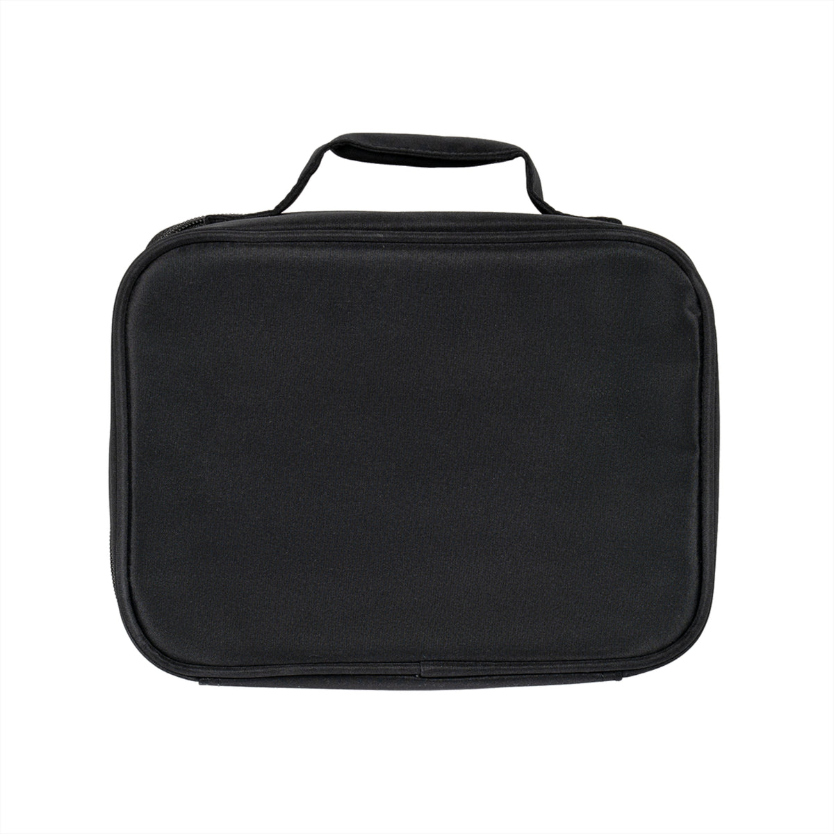 Black funny cartoon lunch bag by Printify featuring the humorous "Sir, You Can't Park Here!" design.