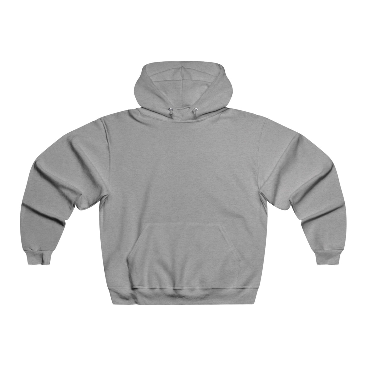 Men's NUBLEND hoodie by Printify featuring a "We Drive America's Economy" graphic on a heather sweatshirt.