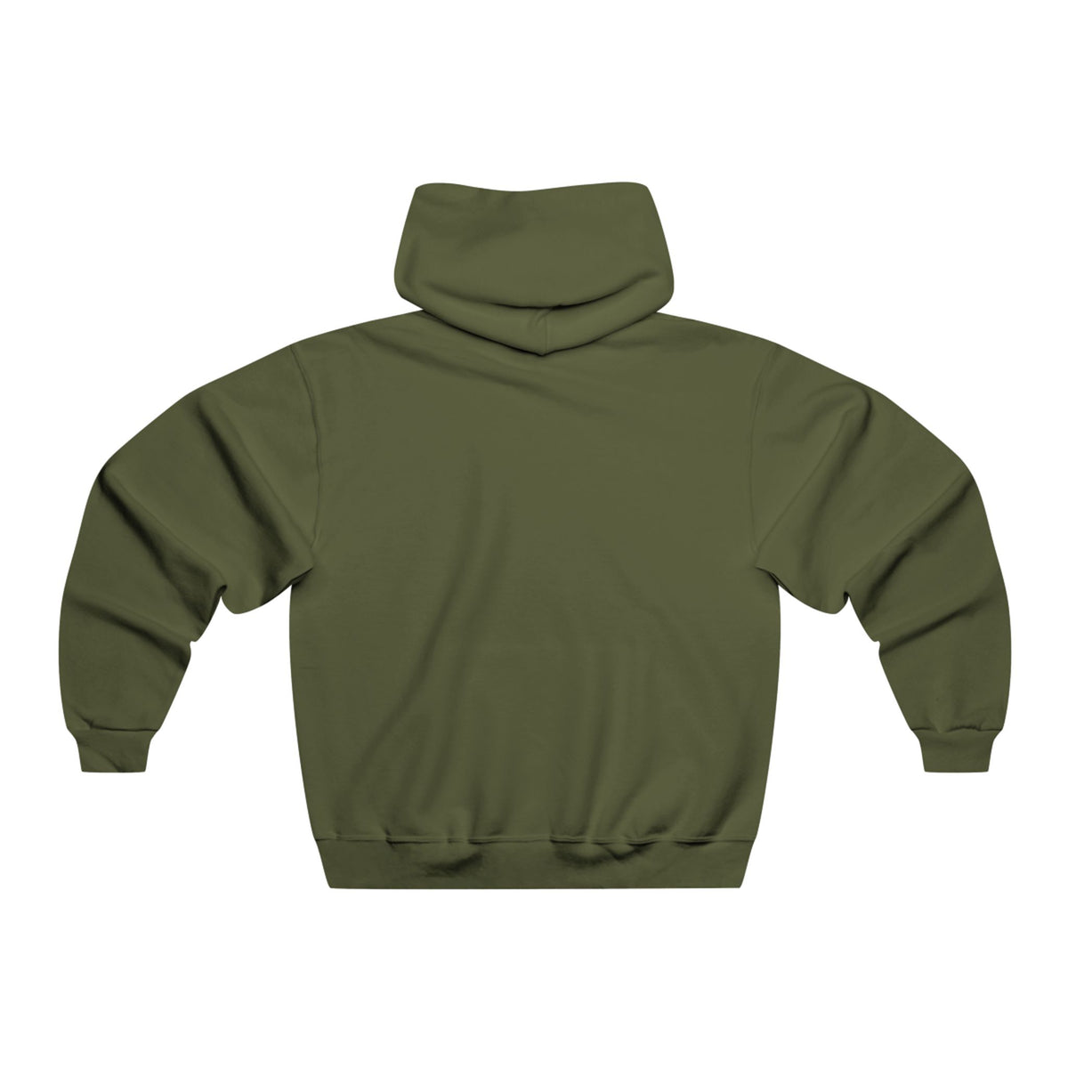 Vintage semi-truck graphic hoodie in athletic heather from Printify with "Trucking Great Again" slogan on the front.