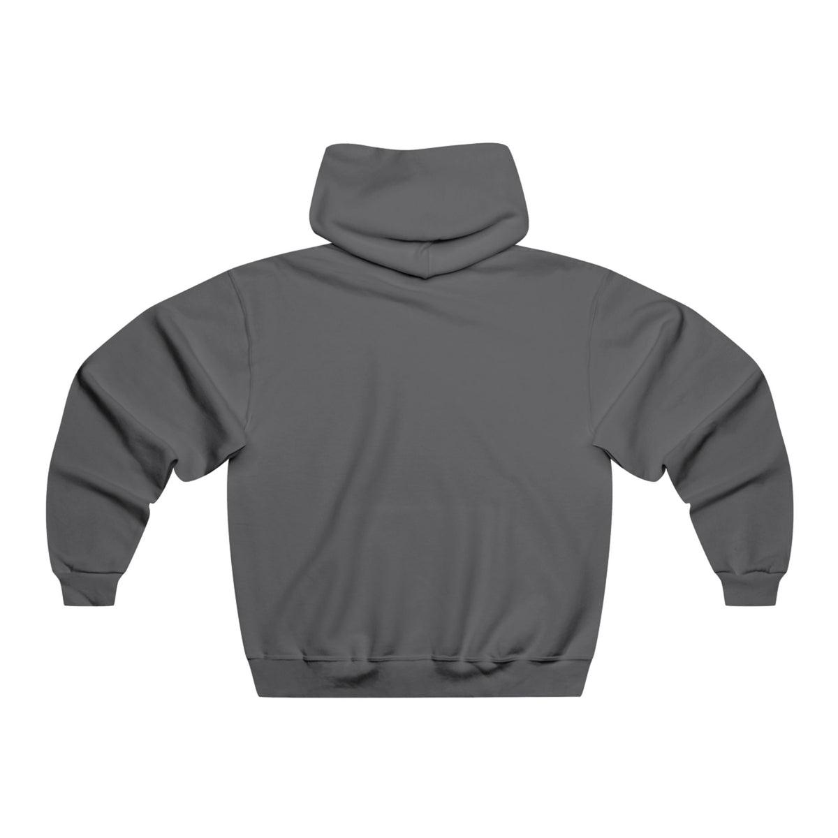 Vintage Heather Hoodie featuring a large semi-truck graphic and "Trucking Great Again" slogan, made by Printify.