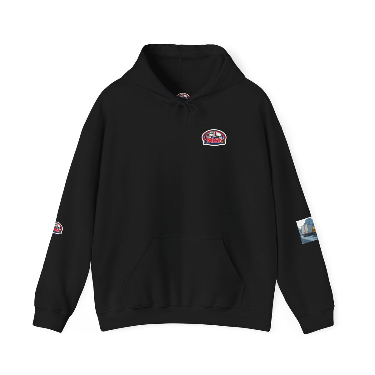 Funny unisex heavy blend hoodie with "You Can't Park Here" design, soft fabric, and casual fit.
