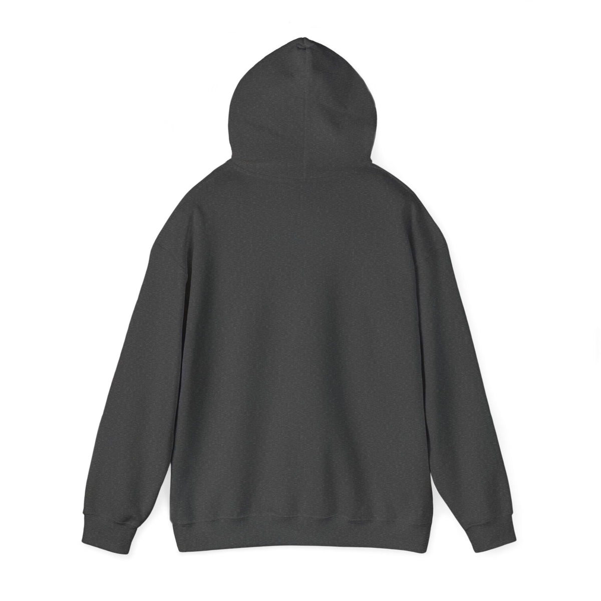 Unisex vintage flag hoodie by Printify, dark heather heavy blend sweatshirt with iconic flag design and "We Drive" text.