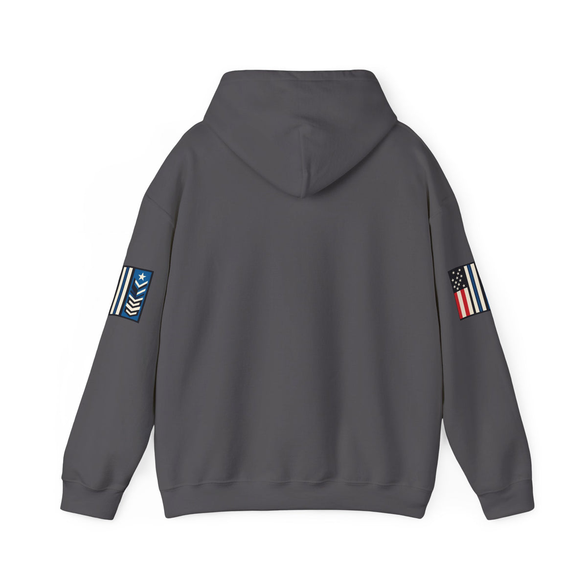 Dark heather trucking meltdown hoodie by Printify featuring bold trucking and freight broker graphics, casual hoodie for truckers and freight brokers.