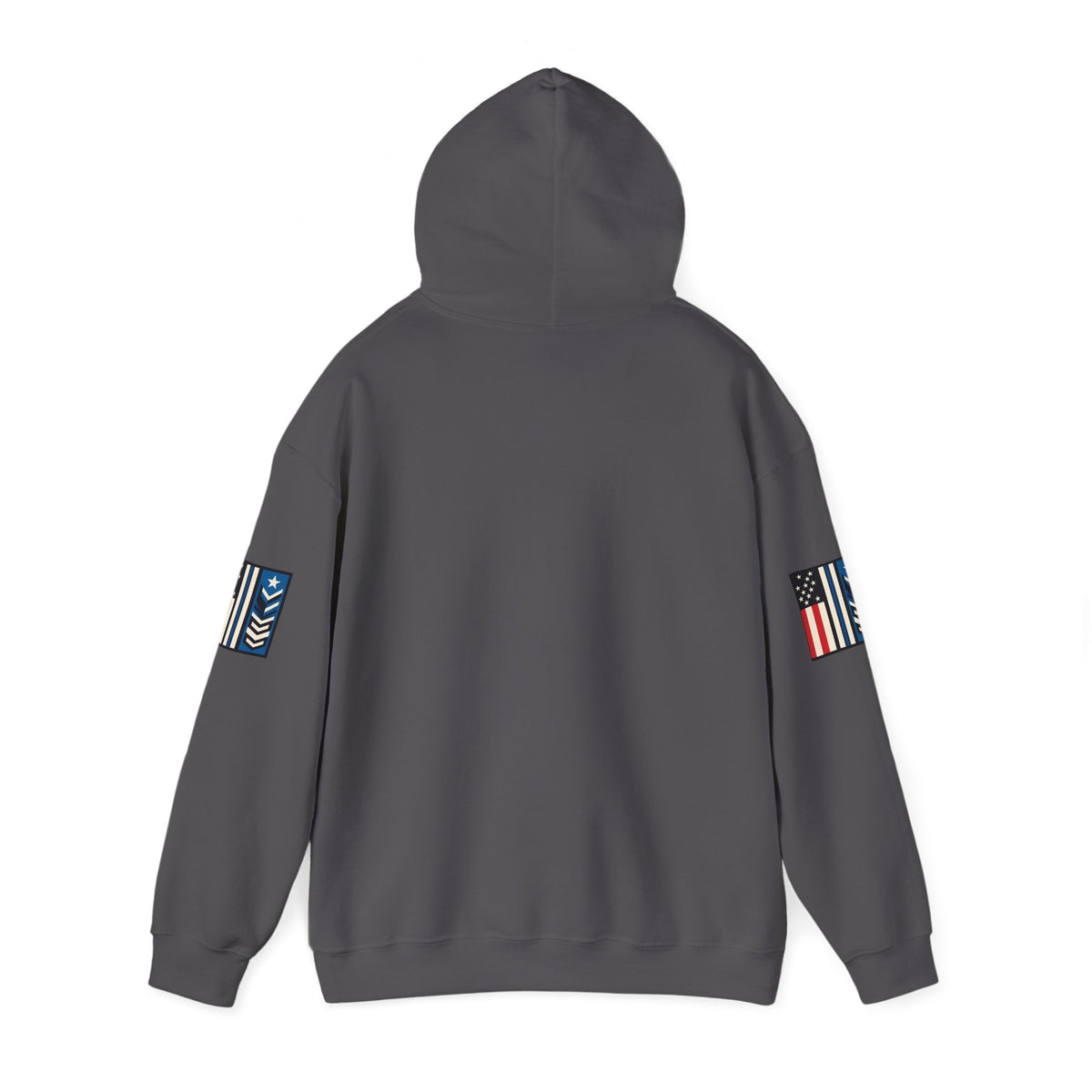 Dark heather trucking meltdown hoodie by Printify featuring bold graphic design for truckers and freight brokers.