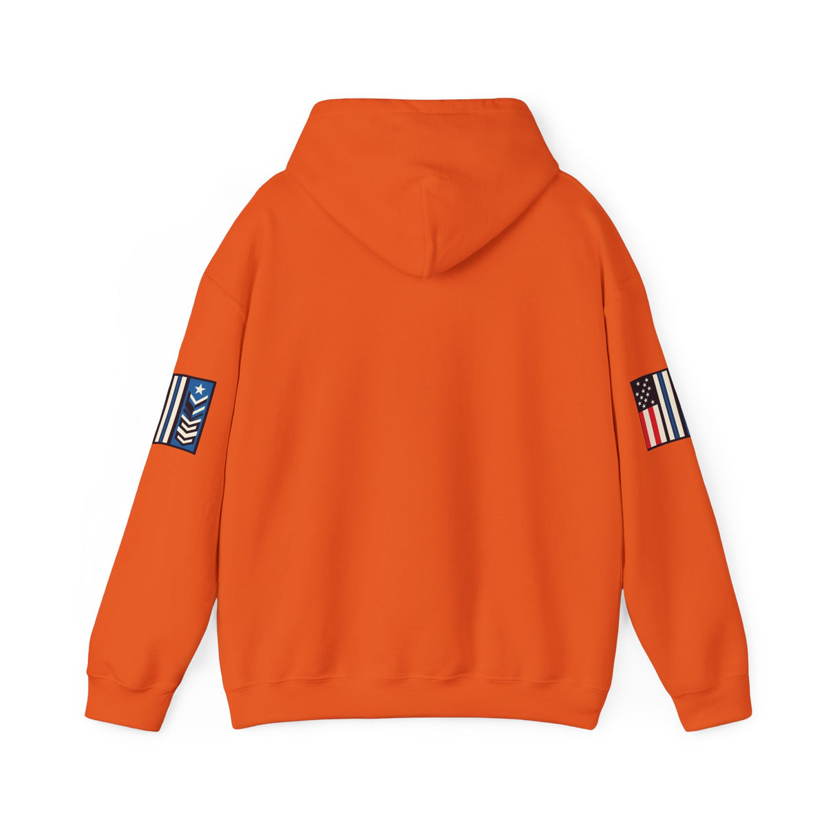 White Melting Down Unisex Hoodie by Printify featuring a trucking design, casual hoodie with a relaxed fit and printed graphic artwork.