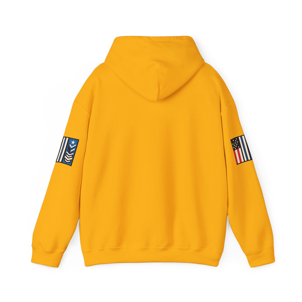 White Melting Down Unisex Hoodie by Printify featuring a trucking design, casual fit, with bold melted graphics on the front.