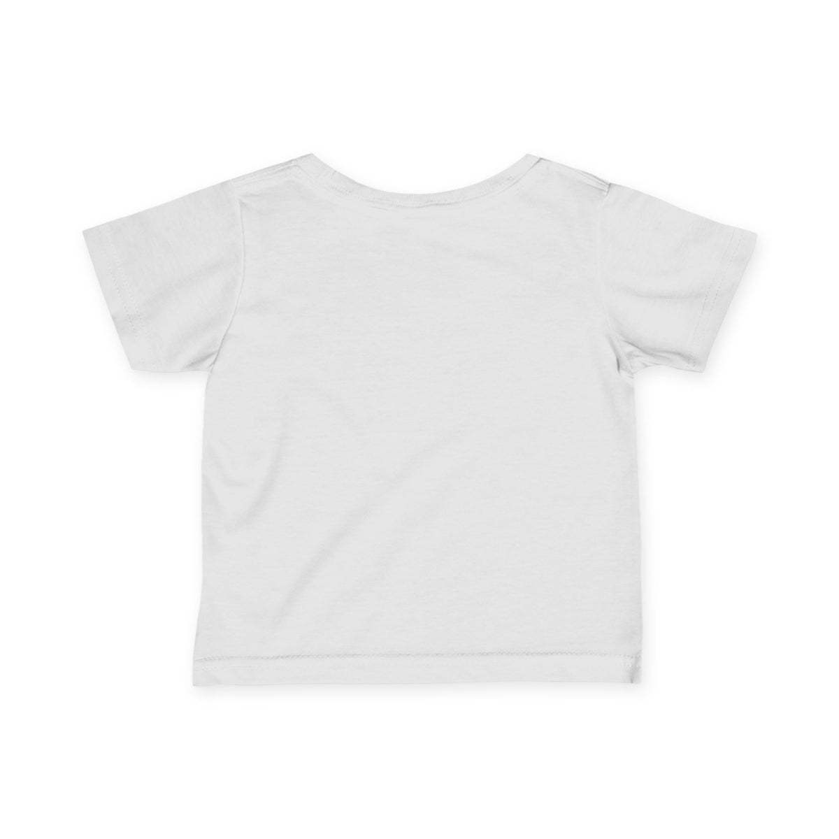 Cute infant jersey t-shirt featuring America's Economy Infants Tee design, perfect for kids' casual wear.