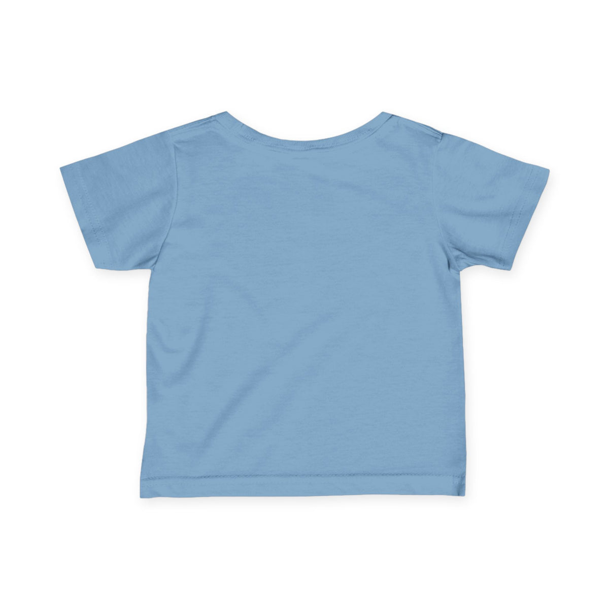 Cute infant fine jersey T-shirt featuring America's Economy design, ideal for kids clothes, by Printify.