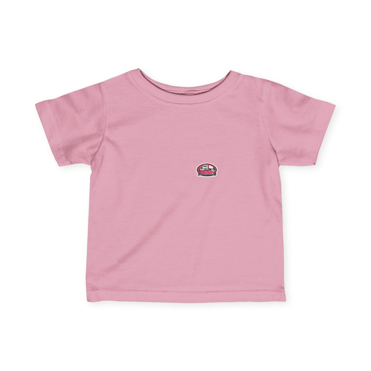 Black funny infant t-shirt for kids with 'Sir, You Can't Park Here' humor, by Printify, for 6-month-old babies.