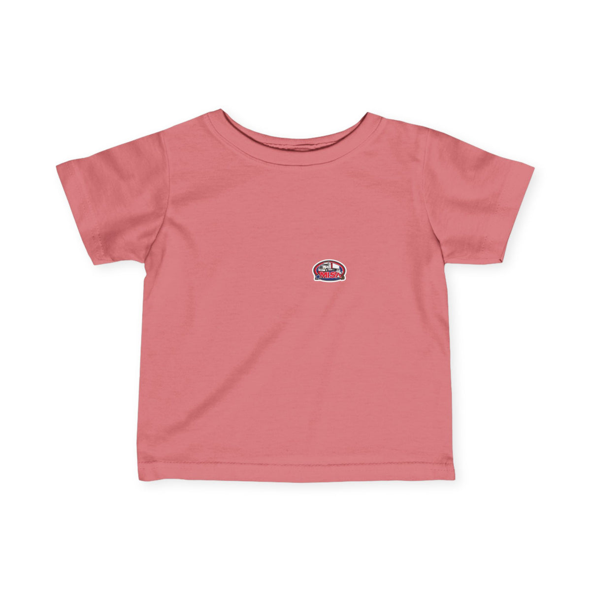 Black funny infant T-shirt from Printify featuring humorous "Sir, You Can't Park Here" message for kids clothing.