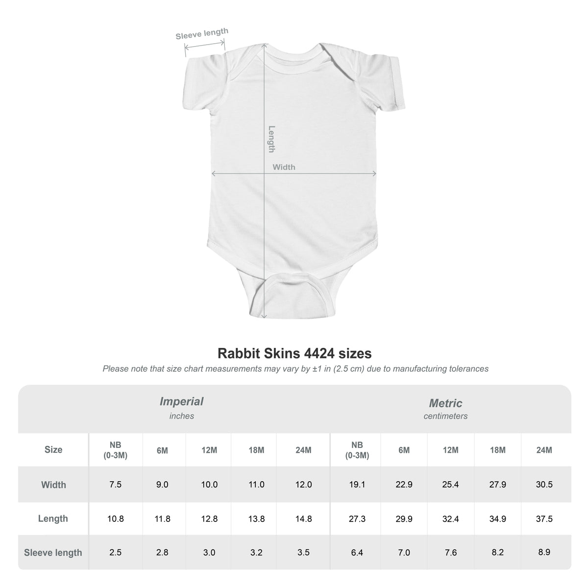 Printify Sleepy Truckin' infant bodysuit for babies aged 0-3 months, featuring a cute truck design for little truck lovers.