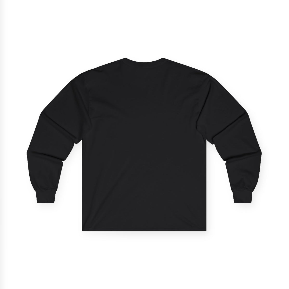 Red unisex long sleeve tee featuring "We Drive America's Economy" trucking slogan, made by Printify.