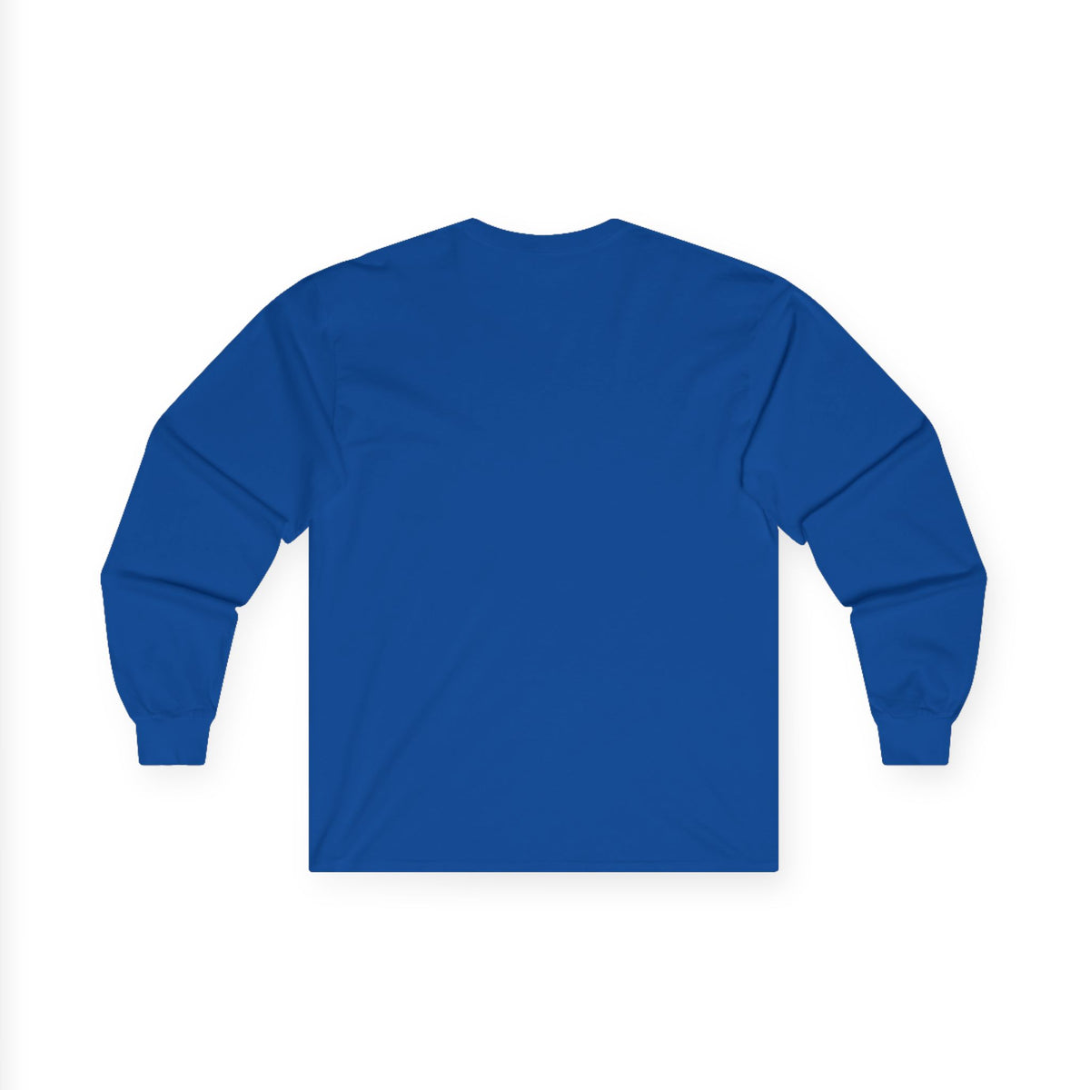 Red unisex long sleeve tee with "We Drive America's Economy" trucking slogan, by Printify, shown on a plain background.