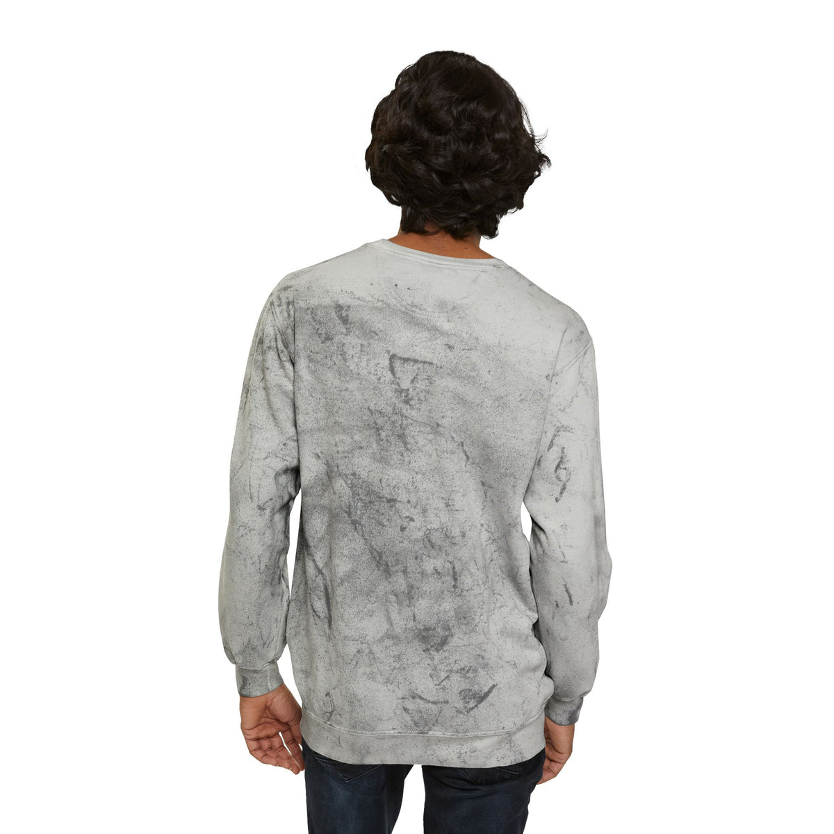 Amethyst XL Country Road truck crewneck sweatshirt with vintage semi-truck "Take Me Home" print, casual pullover by Printify.