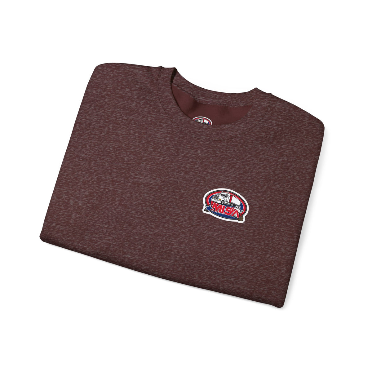 Unisex Patriotic Eagle Sweatshirt in charcoal with American-themed graphic, heavy blend crewneck, by Printify.