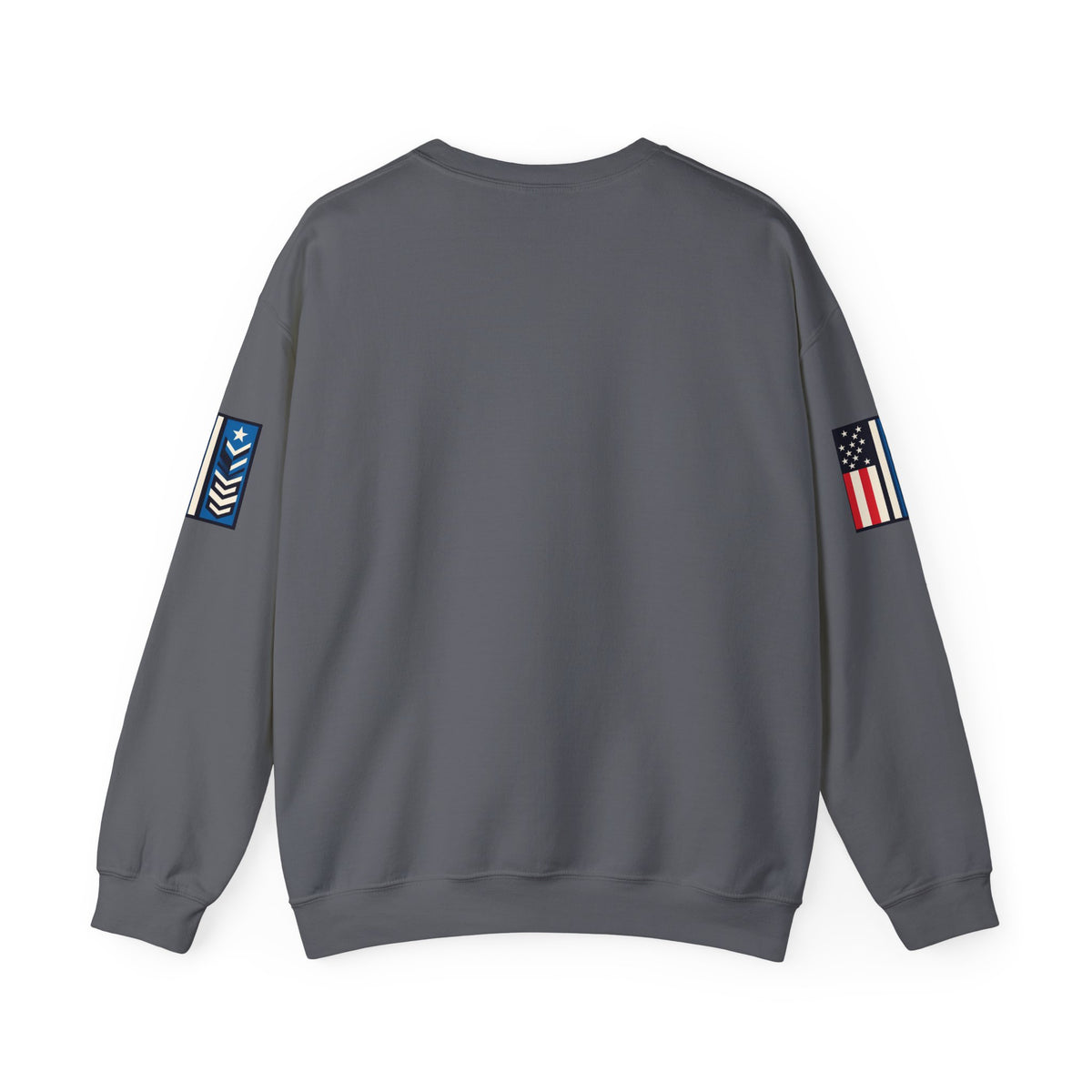 Charcoal Trucking Meltdown Sweatshirt by Printify featuring a casual, comfortable sweatshirt with a trucking-themed graphic.