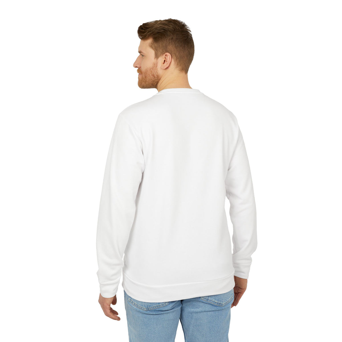 Collegiate green Printify trucking humor crewneck sweatshirt with "I'll Sleep When I'm Done" graphic, casual and comfortable fit.