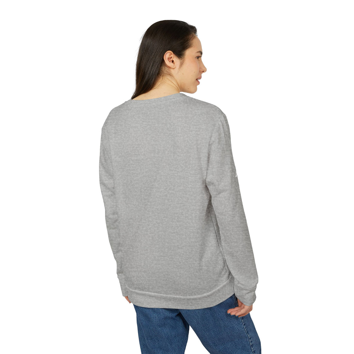 Printify trucking humor crewneck sweatshirt in collegiate green featuring "I'll Sleep When I'm Done" design, casual unisex style.