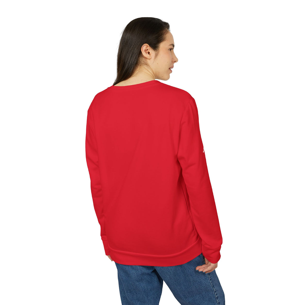 Collegiate green Trucking Humor Crewneck Sweatshirt by Printify with humorous slogan "I'll Sleep When I'm Done" on the front.