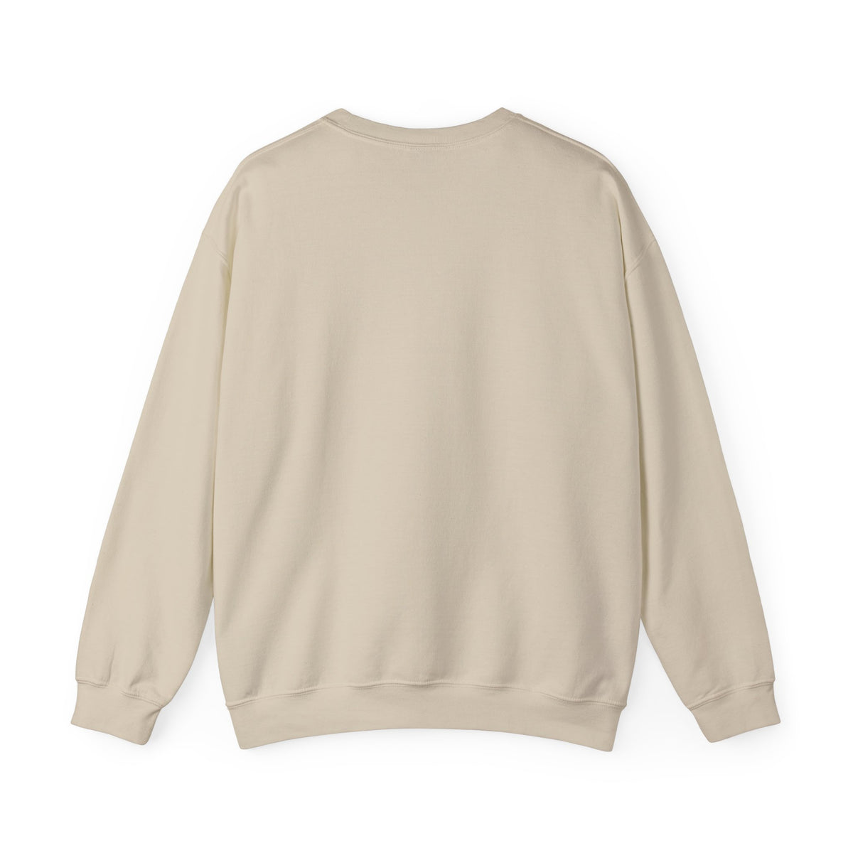 Light pink Trucker Crewneck Sweatshirt by Printify featuring a vintage semi-truck design and “Make Trucking Great Again” text.