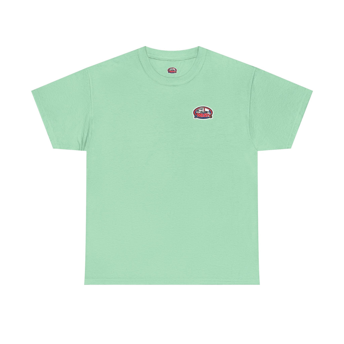 Unisex heavy cotton T-shirt by Printify with humorous "Sir, You Can't Park Here!" slogan on cornsilk color.