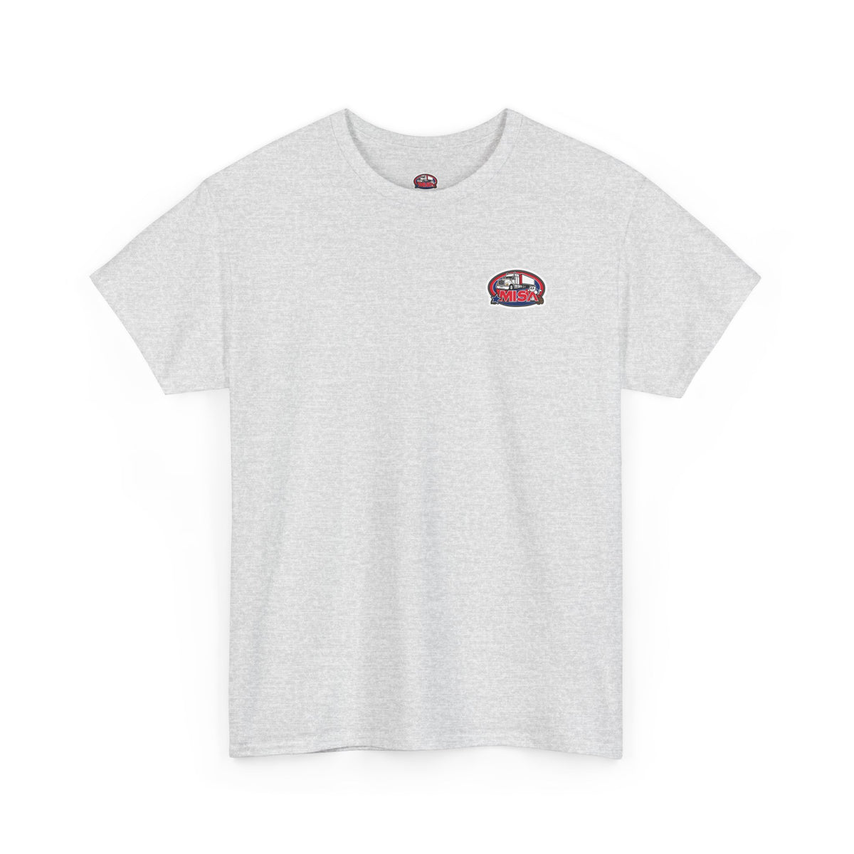 Unisex heavy cotton T-shirt with "Sir, You Can't Park Here!" humorous print, in corn silk color, by Printify.