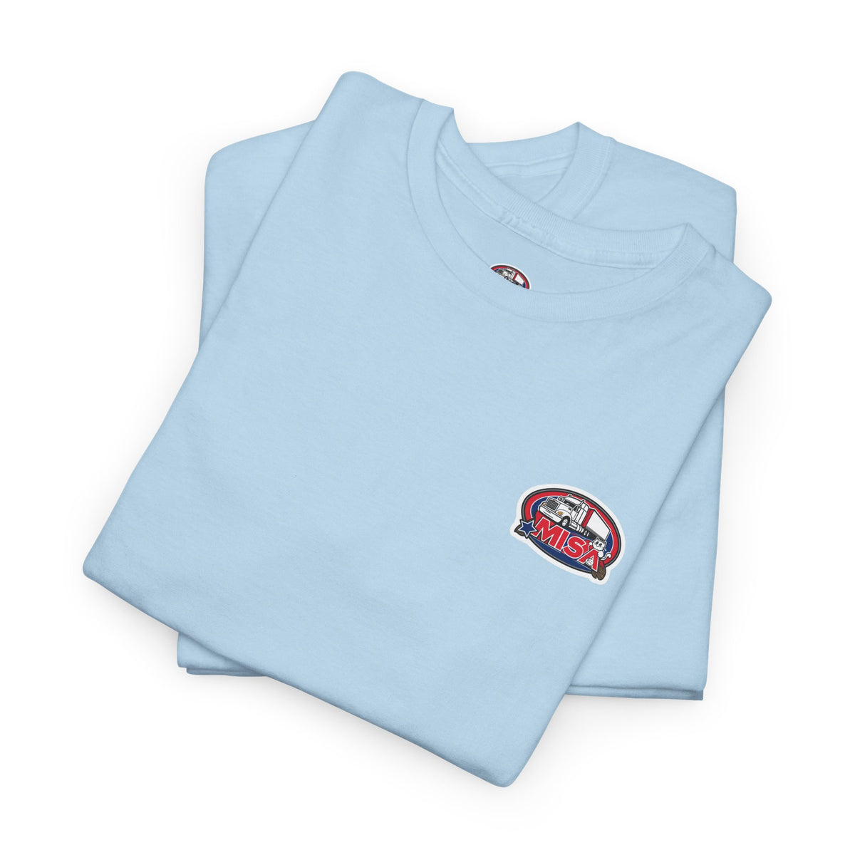 Funny unisex heavy cotton T-shirt with "Sir, You Can't Park Here!" print, in Cornsilk color, by Printify.
